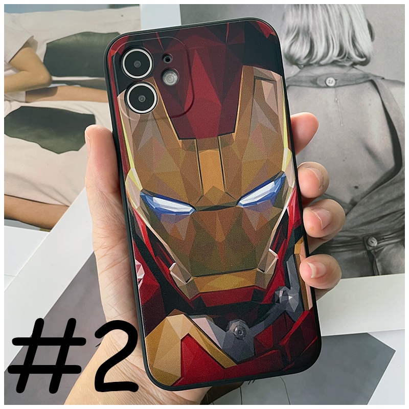 FOR IPHONE 6 6S 7 8 PLUS X XS XR 11 12 13 MINI PRO MAX  Marvel series TPU soft case