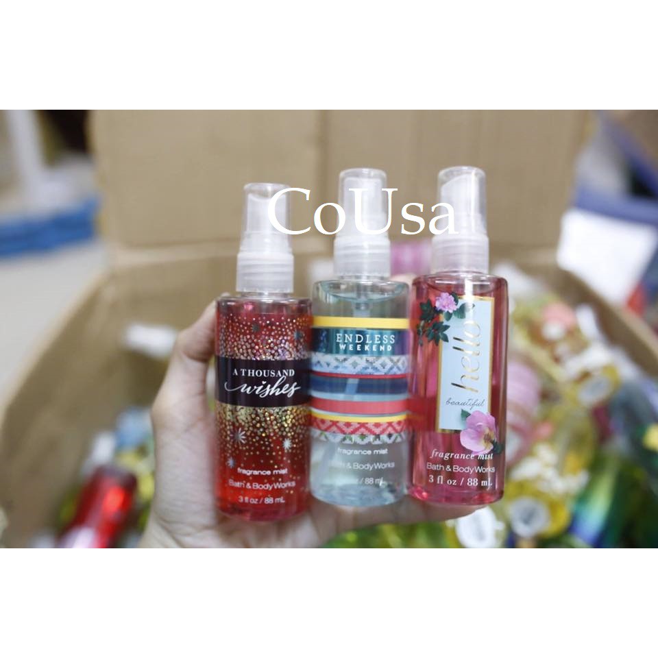 Bath & Body Works Xịt Toàn Thân Nước Hoa 88ml