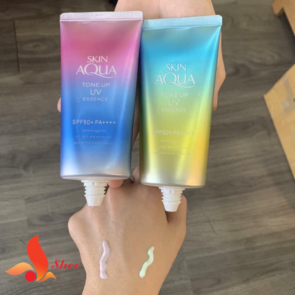 (Bản giới hạn) kem chống nắng Skin Aqua Tone Up UV Mint green