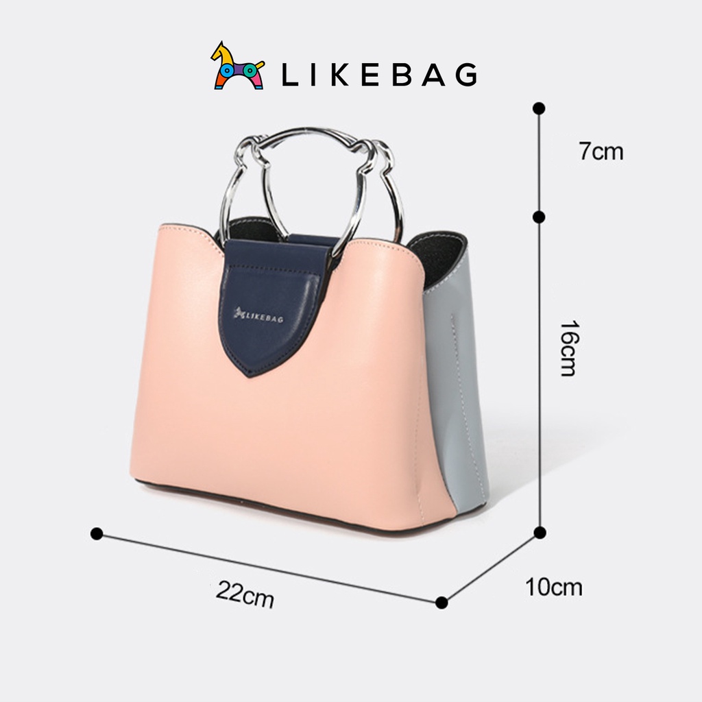 Túi xách nữ mini thời trang LIKEBAG thiết kế quai cầm độc đáo sang chảnh 131838 - LIBAGI