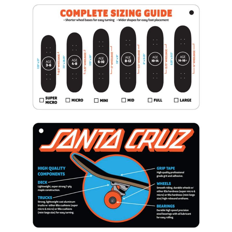 BỘ VÁN TRƯỢT CHÍNH HÃNG SANTA CRUZ 7.75