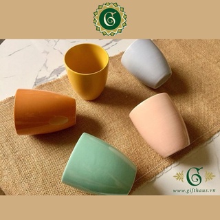 Cốc sứ sắc màu sắc màu, tách pha trà cà phê, ly cốc uống nước