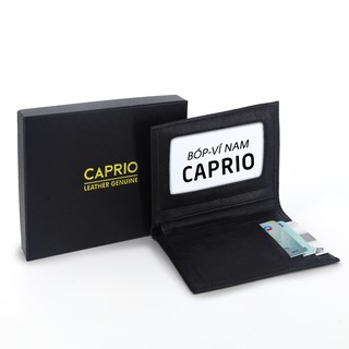 Ví nam Caprio Billfold (Ví Đứng) Da bò cao cấp