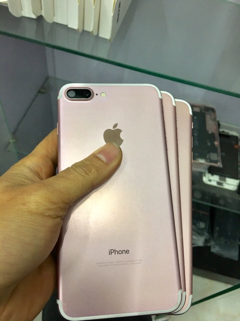 Cụm Iphone 7plus hồng zin tháo máy đẹp keng