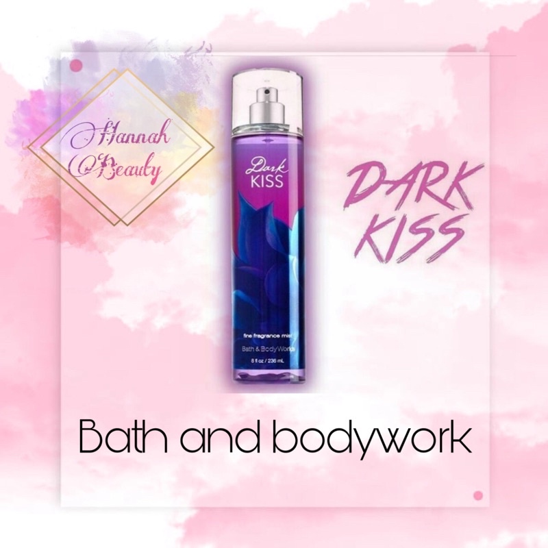[ℋǟƞƞǟȟ ℬěǟŭtƴ] Xịt thơm Dark Kiss Fine Fragrance Mist Bath and Body Works 250ml/Chính Hãng