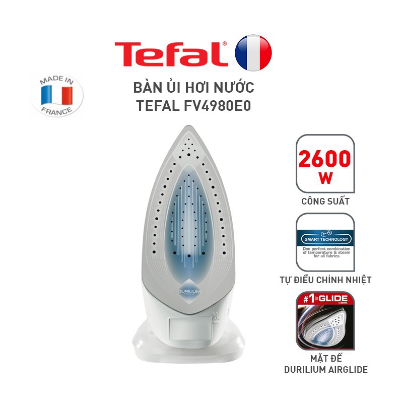 Bàn ủi hơi nước Tefal FV4980E0