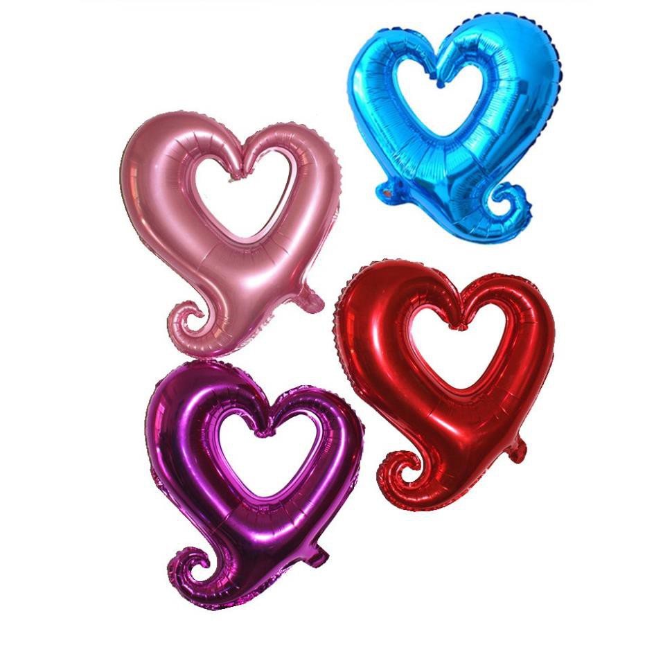 Bóng trái tim móc đủ màu nhiều size #TrangTriSinhNhat