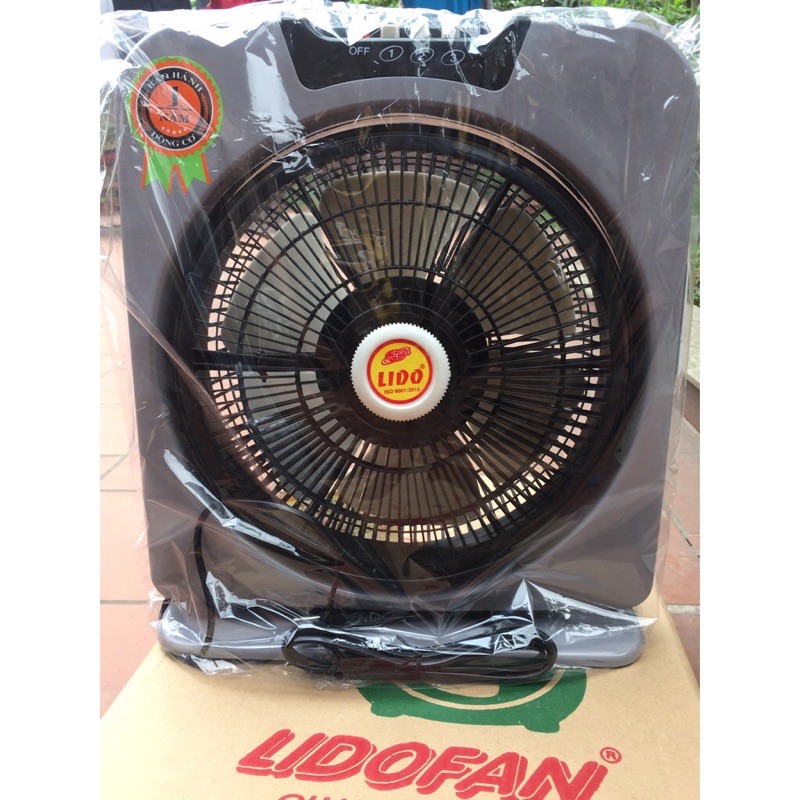 Quạt Hộp B3 Lidofan - động cơ mạnh mẽ, 3 tốc độ gió, hàng công ty bảo hành 1 năm