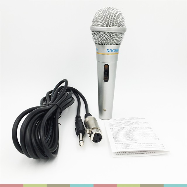 Mic hát karaoke CHỐNG HÚ RÍT, Micro Karaoke XINGMA AK-319  lọc âm cực tốt - Giá siêu rẻ - Bảo hành uy tín