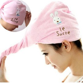 Mũ Quấn Tóc Mũ Tắm Hàn Quốc Thỏ