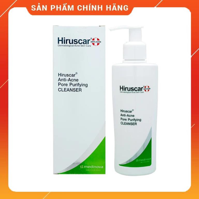 Hiruscar Sữa Rửa Mặt Cho Da Mụn Hiruscar Anti-Acne Cleanser 100ml