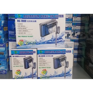 Máy Lọc thác treo hiệu RSElectrical kèm lọc váng dành cho hồ cá, hồ thủy sinh nhỏ, VUI LÒNG XEM KỸ MÔ TẢ