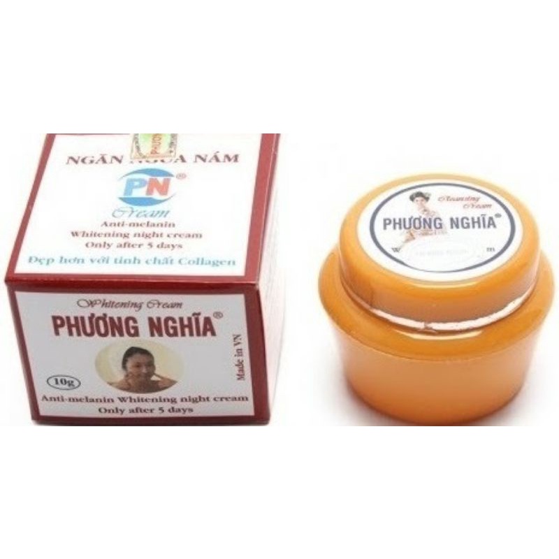 Kem Phương Nghĩa trắng da mặt ngừa nám tái tạo da 10g