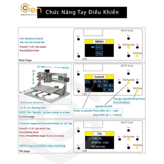 Tay điều khiển máy CNC mini (offline control cnc)