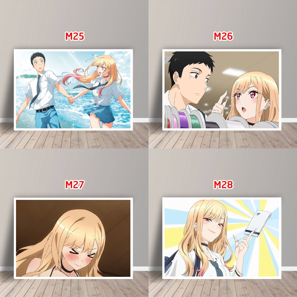Tấm Postcard Cao Cấp Anime My Dress-Up Darling (Mẫu 1)