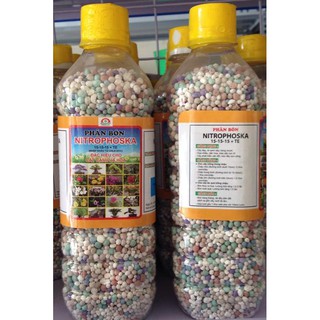 combo 5 chai phân npk 15-15-15 + 2 gói phân bón chuyên cho lan