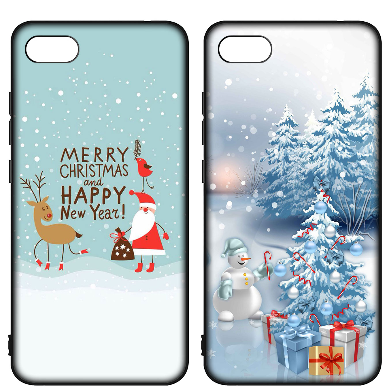 Ốp Lưng Silicone Họa Tiết Chủ Đề Giáng Sinh Thời Trang Cho Xiaomi Redmi Note 7 6 Pro 7a 6a Note7 Note6