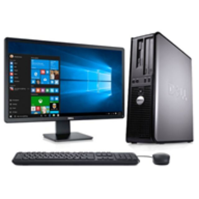 Trọn bộ Dell OptiPlex 380-SFF-Core 2 Duo E7500 2.93 GHz - DDR3 4GB - HDD160 GB