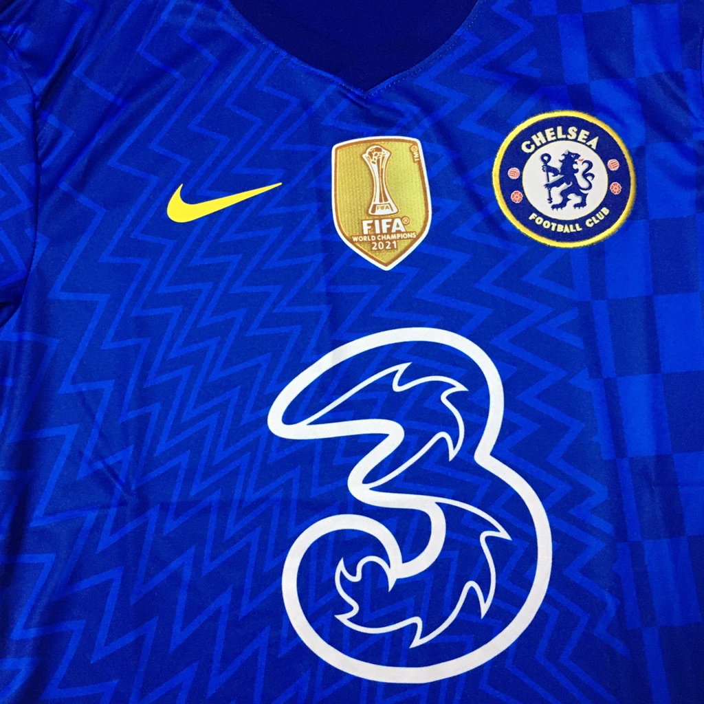Bộ quần áo bóng đá CLB CHELSEA Xanh Bích 2022 FLG vô địch