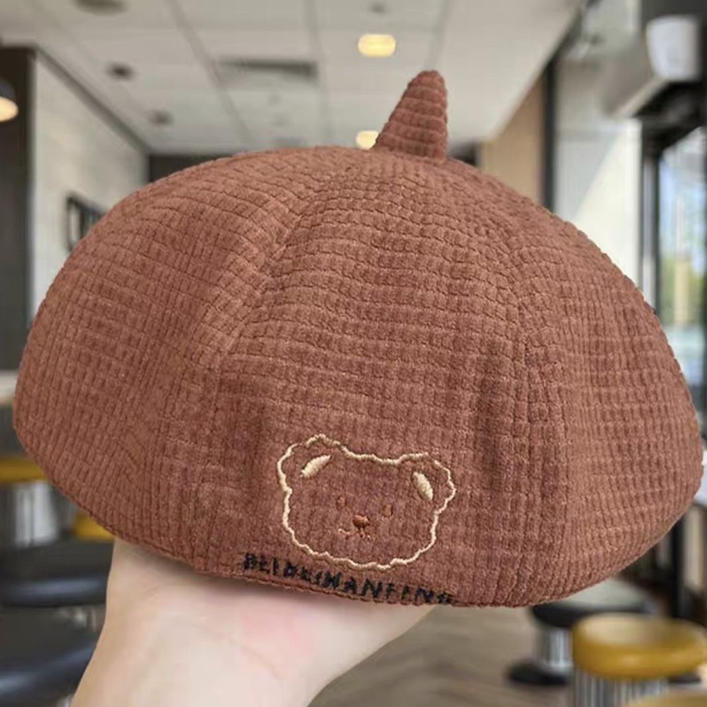 Mũ Nồi Beret Phong Cách Mới Cho Bé Trai Bé Gái @ -