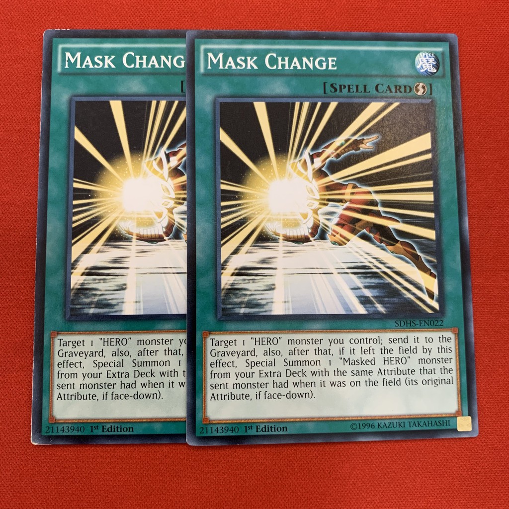 [EN][Thẻ Bài Yugioh Chính Hãng] Mask Change