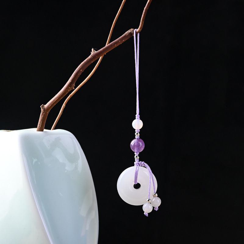 Móc khóa phong thủy, dây treo điện thoại, balô, túi xách, ví cầm tay cầu Tài Lộc Duyên