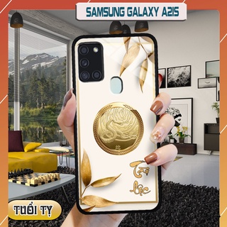 Ốp lưng kính 3d 12 con giáp - samsung galaxy a21s