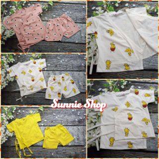 (Shopee trợ giá) Bộ yukata cho bé 8_18kg nhiều màu
