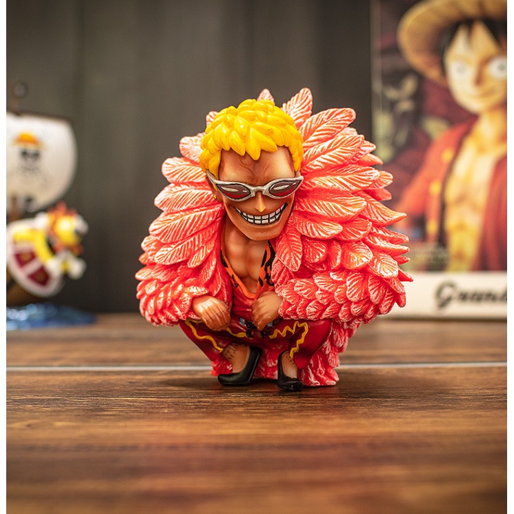 [Rẻ vô địch] Mô Hình Chibi các nhân vật One Piece Mô Hình Băng mũ rơm Luffy , ACE , Sabo Thất Vũ Hải