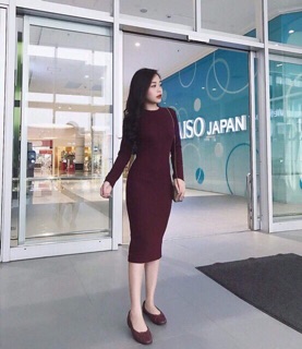 Đầm ôm body tôn dáng sang chảnh