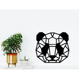 [FREESHIP]Tranh treo tường nghệ thuật trang trí nhà cửa, quán cafe - Tranh Decor Đầu GẤU TRÚC 60/40/20 ĐỦ SIZE