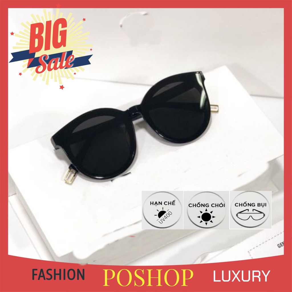 Mắt kinh mát nam nữ kính râm FULLBOX POSHOP V2 cao cấp chống chói tia UV thời trang Hàn Quốc