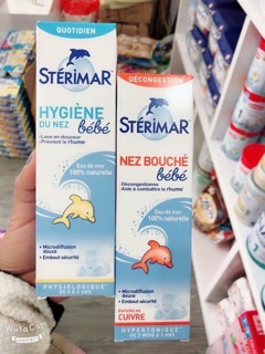 XỊT MUỐI BIỂN CÁ HEO STERIMAR PHÁP