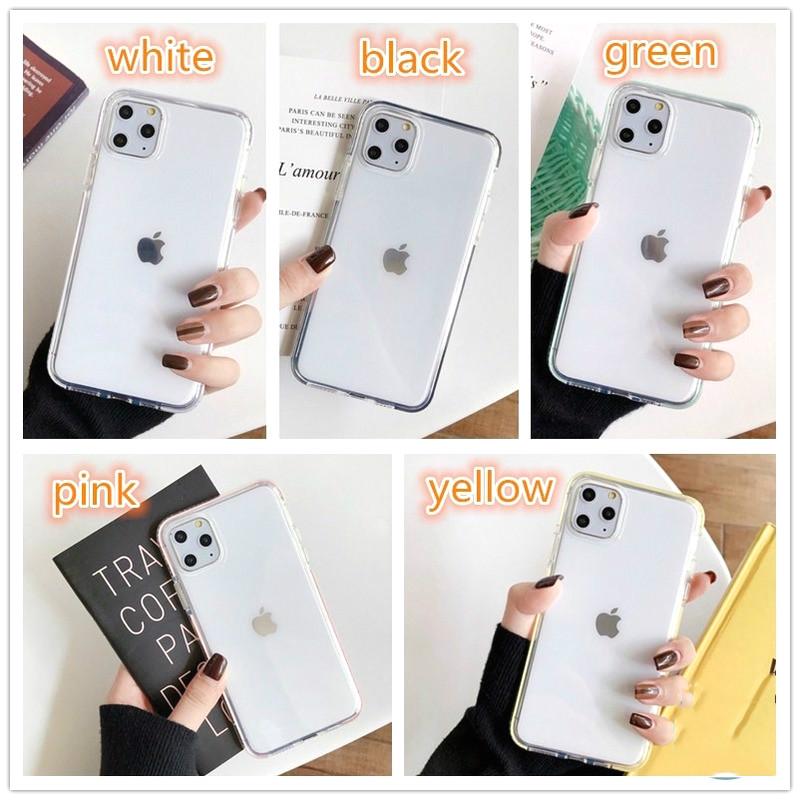 Ốp điện thoại TPU trong suốt chống sốc cao cấp cho IPhone12 11 Pro Max XR Xs Max 6s 8 7 Plus