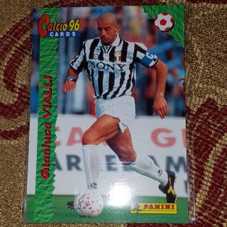 Vialli thẻ cầu thủ bóng đá Panini
