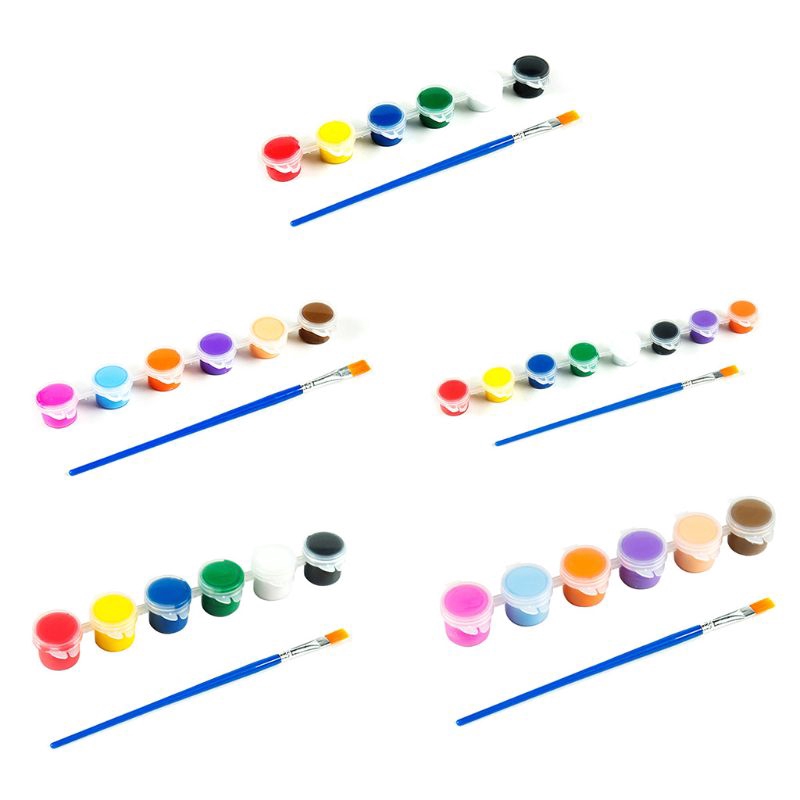 Set màu vẽ acrylic an toàn dành cho trẻ nhỏ