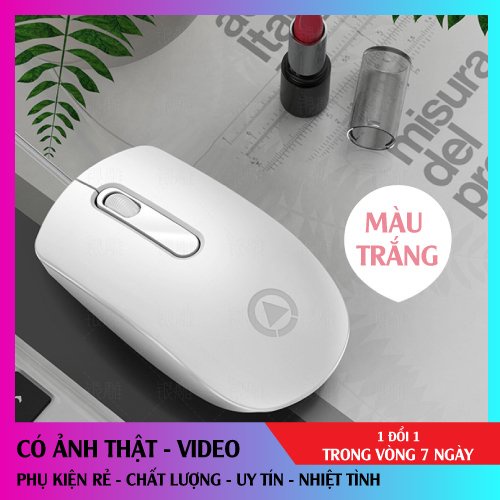 Chuột máy tính, chuột YINDIAO G9 CỰC RẺ, 3 MÀU HỒNG, TRẮNG, ĐEN