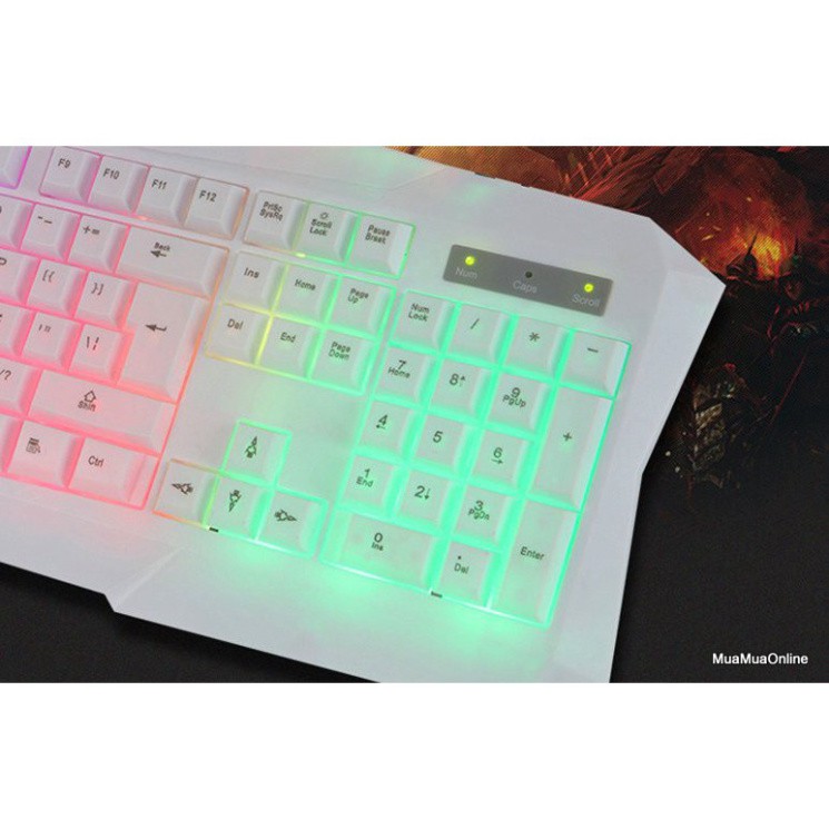 Bộ Chuột Và Bàn Phím Chuyên Game Có Led BOSSTON 837 Cao Cấp | BigBuy360 - bigbuy360.vn