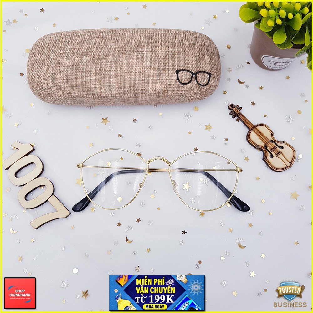 KÍNH MÁT NỮ GỌNG XI GIẢ CẬN FORM BẦU CAO CẤP 1560 SH1007 | BigBuy360 - bigbuy360.vn