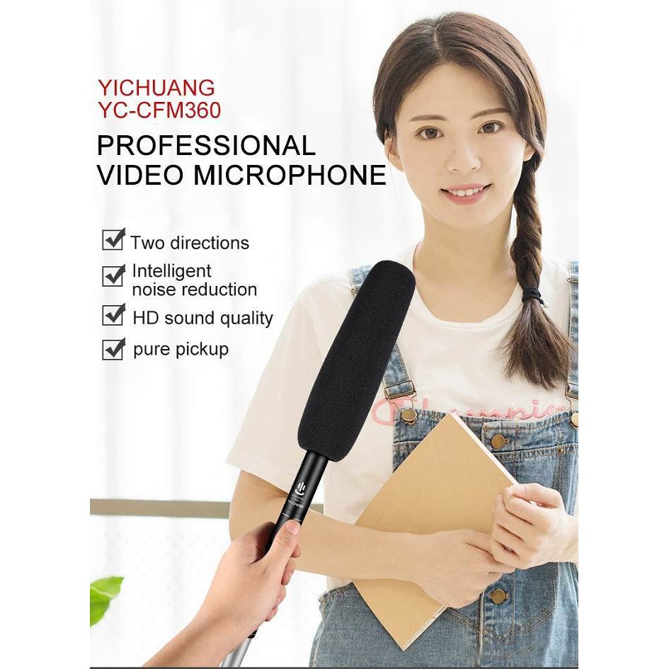 Mic thu âm định hướng YC-CFM360