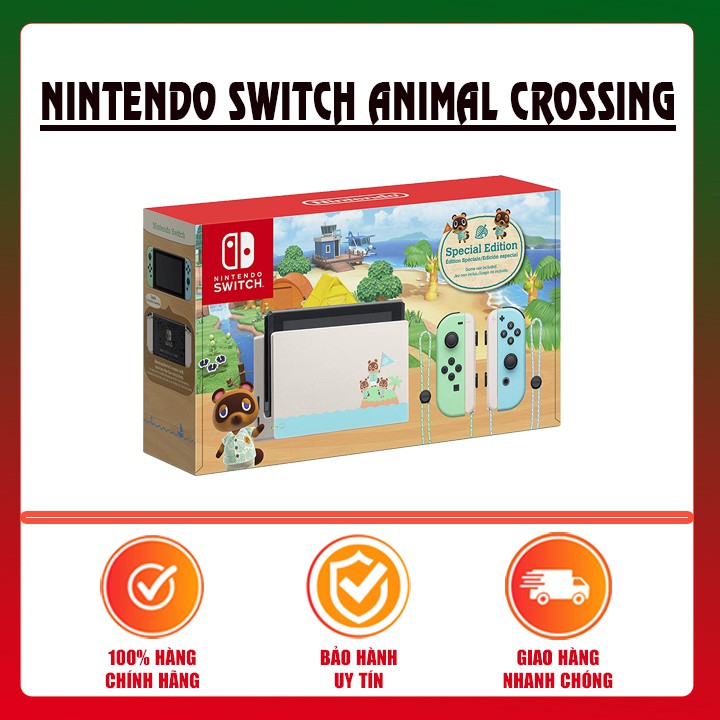 Máy Nintendo Switch V2 Animal Crossing : New Horizons Special Edition