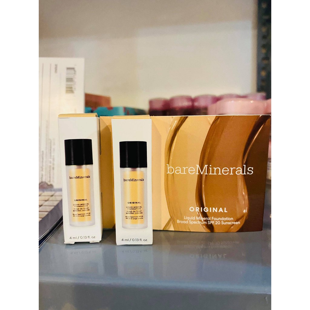 [Quà Tặng Sephora]- Kem nền BareMinerals Original SPF20 Neutral Ivory 06 - 4ml | BigBuy360 - bigbuy360.vn