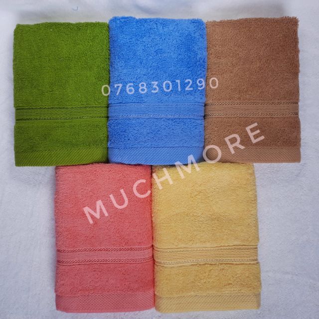 Combo 5c khăn mặt cotton cao cấp (màu ngẫu nhiên)