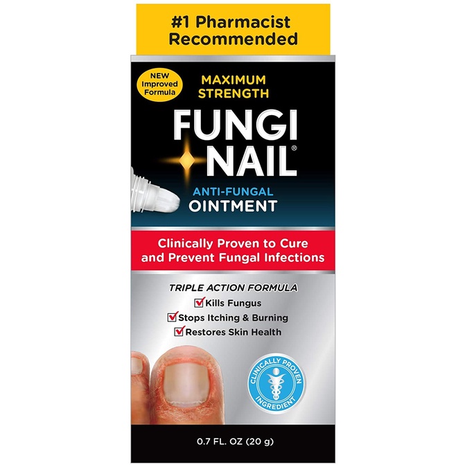 Fungi Nail 1oz Solution, With Brush dung dịch nấm móng tay chân