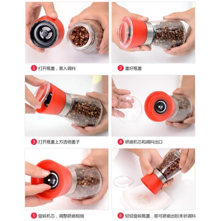 Dụng Cụ Xay Tiêu Cầm Tay Nhỏ Gọn Tiện Lợi - GDNC0333