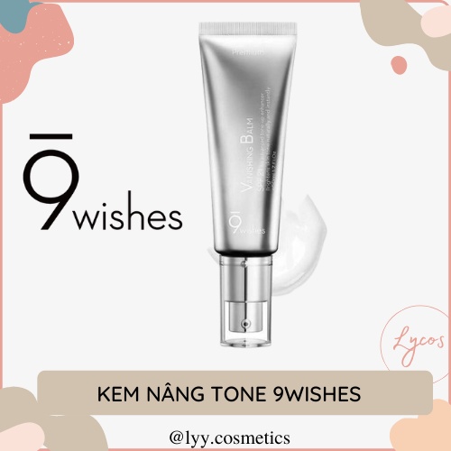 KEM NÂNG TONE DƯỠNG TRẮNG DA 9WISHES PREMIUM VANISHING BALM