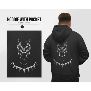 Áo hoodie Black Panther - style Marvel
