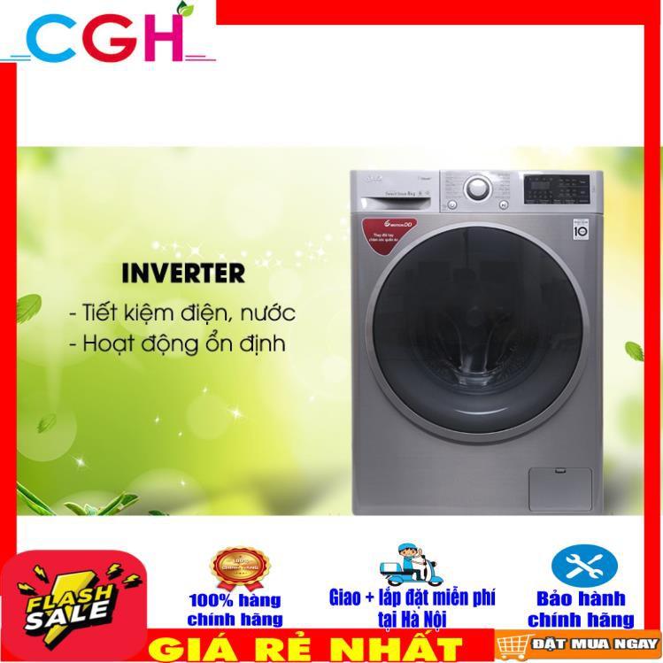 Máy giặt LG lồng ngang 8kg FC1408S3E