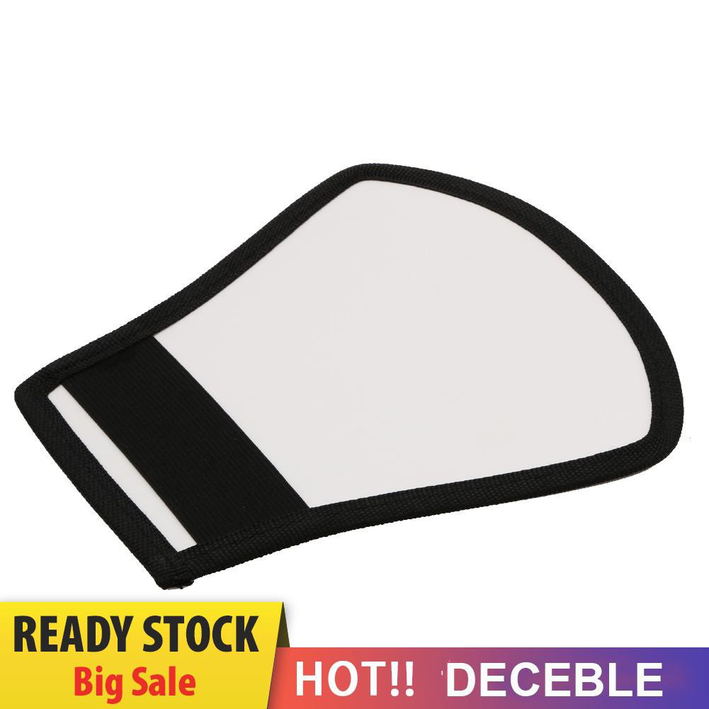 Deceble Camera Flash Diffuser Softbox Silver and White Reflector for Canon