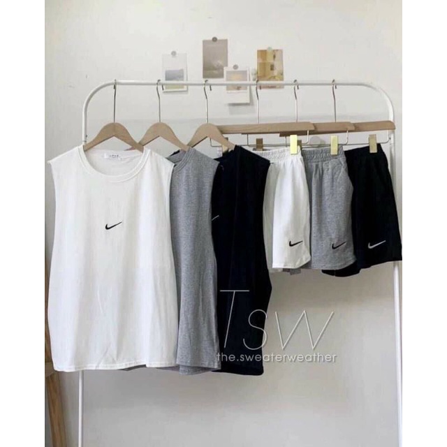 Combo 3 bộ ngủ cotton(3 màu xám - đen - trắng) | BigBuy360 - bigbuy360.vn